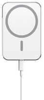 Automobilinis belaidis įkroviklis RoGer X16 MagSafe, USB Type C, 11 cm, balta, 15 W