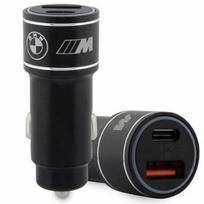 Automobilinis įkroviklis BMW BMCCMUSBCK, USB Type C/USB Type A, juoda, 20 W