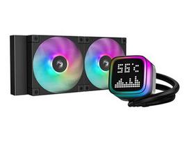 deepcool liquid cooler - Deepcool LP240 Juodas (Black) Procesoriaus AIO Aušintuvas - 1 nuotrauka