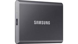 portable ssd - Samsung T7 Portable SSD 4TB Pilkas (Gray) - 13 nuotrauka