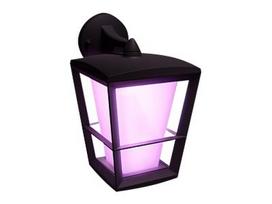 philips lauko sviestuvas - Sieninis šviestuvas Philips Hue Baltas and colour ambience „Econic” sieninis lauko šviestuvas - 2 nuotrauka