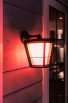 philips lauko sviestuvas - Sieninis šviestuvas Philips Hue Baltas and colour ambience „Econic” sieninis lauko šviestuvas - 8 nuotrauka