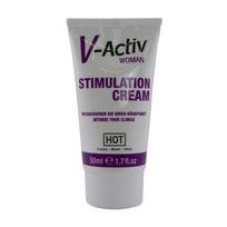 HOT V-Activ Stimuliuojantis kremas moterims 50ml