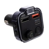 bluetooth transmiteris - Automobilinis įkroviklis Xtrobb 22355, USB Type-C, juoda - 9 nuotrauka