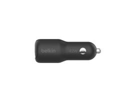 lighter - Automobilinis įkroviklis Belkin BoostCharge, USB Type C/1 x USB, juoda, 42 W - 1 nuotrauka