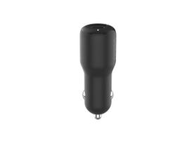 lighter - Automobilinis įkroviklis Belkin BoostCharge, USB Type C/1 x USB, juoda, 42 W - 5 nuotrauka