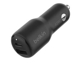 lighter - Automobilinis įkroviklis Belkin BoostCharge, USB Type C/1 x USB, juoda, 42 W - 10 nuotrauka