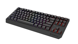 wireless mechanical keyboard - Genesis Thor 230 TKL, Mechaninė žaidimams, Belaidė, US, Juoda (Black) - 1 nuotrauka