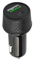Automobilinis įkroviklis Forever LA-04, USB/USB Type-C, juoda, 45 W