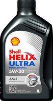 Variklių alyva SHELL Helix (1L) 5W30 HELIX P.U.AM-L 5W30 1L