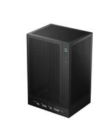 mini itx case - Deepcool CH170 DIGITAL Juodas (Black) - 1 nuotrauka