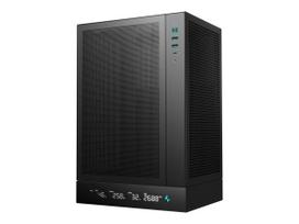 mini itx case - Deepcool CH170 DIGITAL Juodas (Black) - 2 nuotrauka