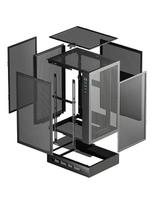 mini itx case - Deepcool CH170 DIGITAL Juodas (Black) - 5 nuotrauka