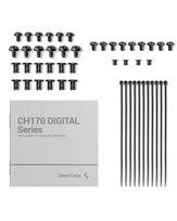 mini itx case - Deepcool CH170 DIGITAL Juodas (Black) - 6 nuotrauka