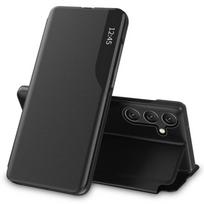 samsung galaxy a55 - Tech-Protect Smart View dėklas Samsung Galaxy A55 5G Juodas (Black) - 1 nuotrauka
