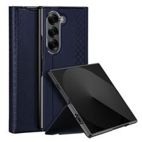 Dux Ducis BRIL dėklas su rašiklio laikikliu Samsung Galaxy Z Fold6 5G Mėlynas (Blue)