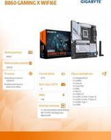 pagrindine plokste - GIGABYTE B860M GAMING X WIFI6E - 5 nuotrauka