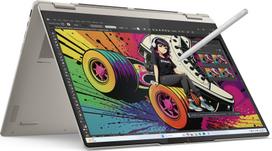 2 in 1 16gb - Lenovo Yoga 7 2-in-1 16AKP10, Ryzen AI 7 350, 16 GB, 512 GB, 16", 2.8K OLED, 120 Hz, Smėlio (Seashell) - 1 nuotrauka