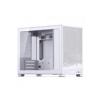 jonsbo d32 - Jonsbo D32 STD Baltas (White) PC Korpusas, Mini, mATX, Stiklas - 1 nuotrauka