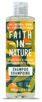 400 - FAITH IN NATURE Grapefruit & Orange šampūnas visų tipų plaukams, 400 ml - 2 nuotrauka