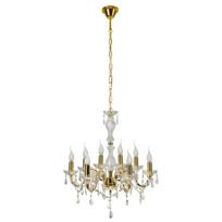 Candellux Maria Teresa Pakabinamas Šviestuvas 8x40W E14 Auksinis (Gold)