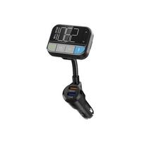 blow bluetooth - BLOW 74-165 FM siųstuvas Bluetooth 5.0 + įkroviklis 3.4A, juodas (Black) - 1 nuotrauka