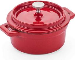 ketaus puodas raudonas - Hendi Emaliuotas ketaus puodas 0.27 l Raudonas (Red) 626856 - 1 nuotrauka