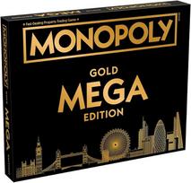 WINNING MOVES Žaidimas MONOPOLY: Mega Aukso Leidimas (Mega Gold Edition)