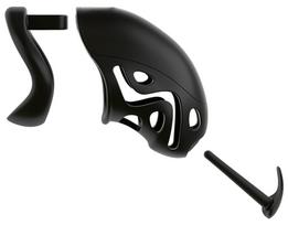 You2Toys Cock Cage with Dilator Juodas (Black)
