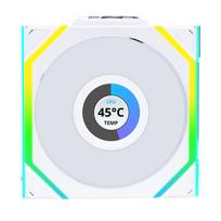 lian li lcd reverse fan - Lian Li UNI FAN SL Wireless LCD 120 Reverse Blade Balta (White) - 1 nuotrauka