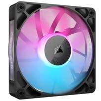 rgb ventiliatoriai - Corsair iCUE LINK RX120 RGB Ventiliatorius 120mm Juodas (Black) - 1 nuotrauka