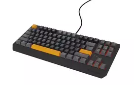 outemu red - Genesis Thor 230 TKL Mechaninė Klaviatūra Žaidimams, Laidinė, Juoda (Anchor Gray Positive), Outemu Raudona - 2 nuotrauka
