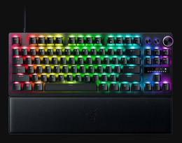 razer klaviatura - Razer Huntsman V3 Pro TKL Juodas (Black) - 1 nuotrauka