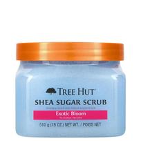 tree hut scrub - TREE HUT EXOTIC BLOOM SHEA SUGAR kūno šveitiklis, 510 g - 1 nuotrauka