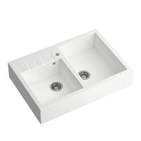 Virtuvinė plautuvė Quadron Bill 120, granitas, 90 cm x 62 cm x 19.5 cm