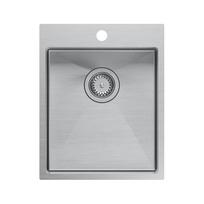 Virtuvinė plautuvė Quadron Russel 90, nerūdijantysis plienas, 50 cm x 40 cm x 20 cm