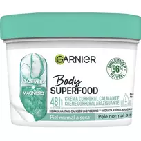 Garnier Body Superfood Aloe Vera Raminantis Kūno Kremas 380 ml