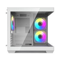 atx m - Darkflash C275P M-ATX, Baltas - 5 nuotrauka