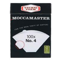 Moccamaster 85022, 100 vnt. Popieriniai filtrai