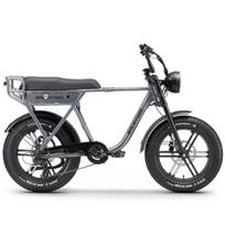 Elektrinis dviratis APE RYDER A10 20" pilkas (Grey)