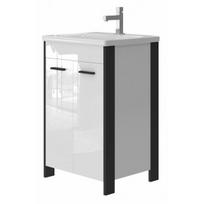 Vonios spintelė BROOKLYN BR-55, juoda (Black)