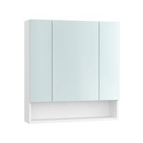 Vasagle Vonios spintelė su 3 durelėmis, 16,5 x 70 x 75 cm, balta (White)