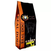 visi sunis - Real Dog Adult All Breeds Chicken & Rice 20 kg - 1 nuotrauka