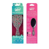 sepetys plaukams wet brush - Wet Brush Kids Detangler Leopard - 2 nuotrauka