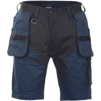 Darbiniai šortai vyrams Cerva Keilor FP Stretch, juoda/tamsiai mėlyna - navy, 56 dydis
