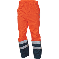 oranzines kelnes - Darbo kelnės vyrams Cerva Epping New, oranžinė/tamsiai mėlyna, 3XL dydis - 1 nuotrauka