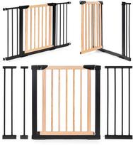 varteliai 100 x 100 - Apsauginiai varteliai EcoToys, 74-100 cm, ruda/juoda (Brown/Black) - 2 nuotrauka