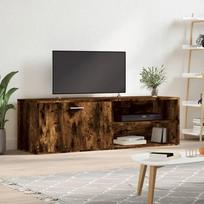 TV staliukas vidaXL, dūminio ąžuolo (Smoked Oak), 120x34x37 cm