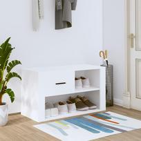 batu spintele - vidaXL Batų spinta BLSVXL816752, balta (White) - 1 nuotrauka