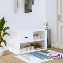 batu spintele - vidaXL Batų spinta BLSVXL816752, balta (White) - 2 nuotrauka